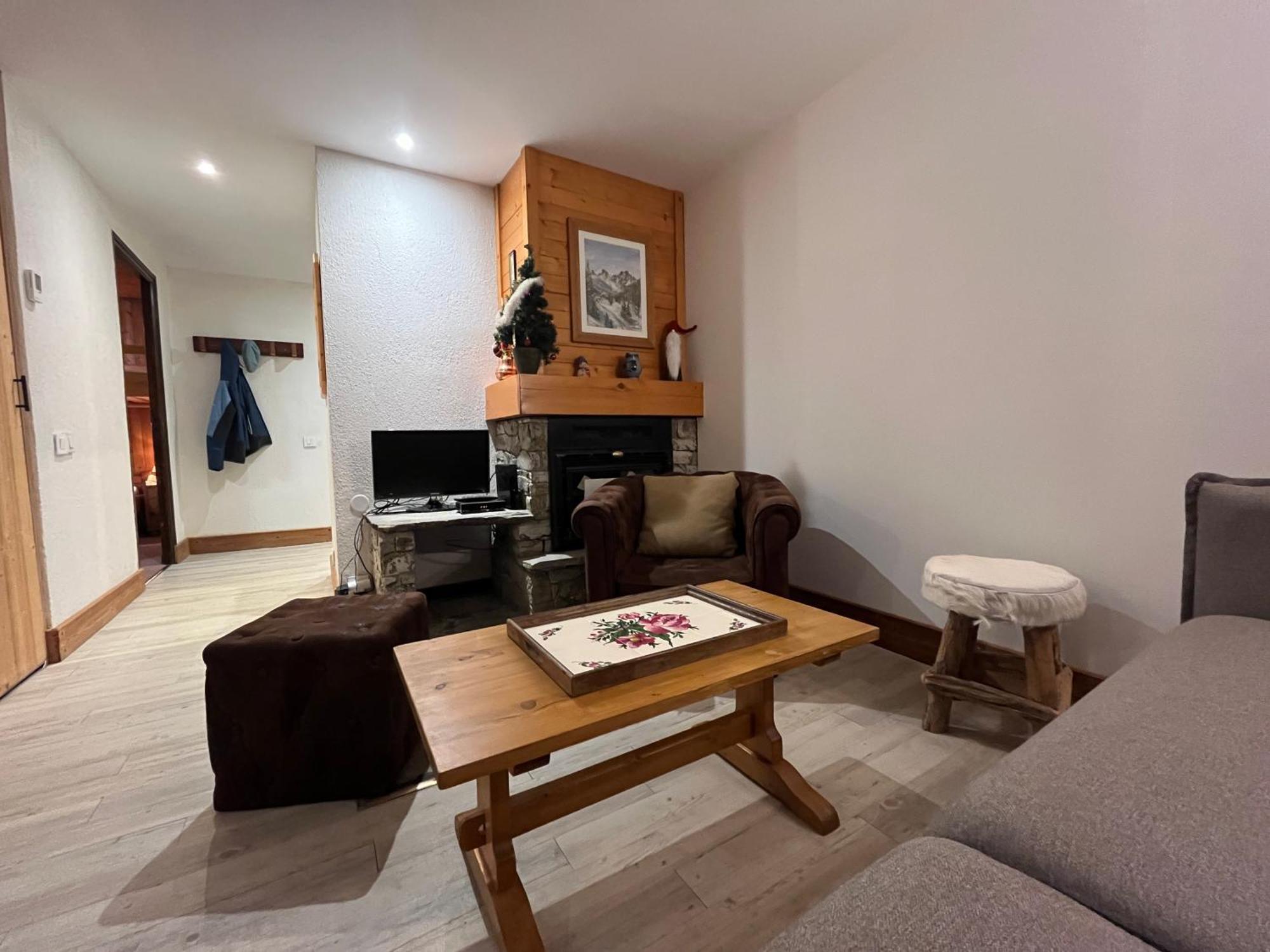 Grand Chalet - Appartement 5Pax Au Pied Des Pistes - Parking - Skiroom - Cheminee Decorative- Balcons ティニュ エクステリア 写真